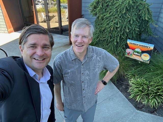 State Treasurer Mike Pellicciotti visits District 10 with Rep. Paul.