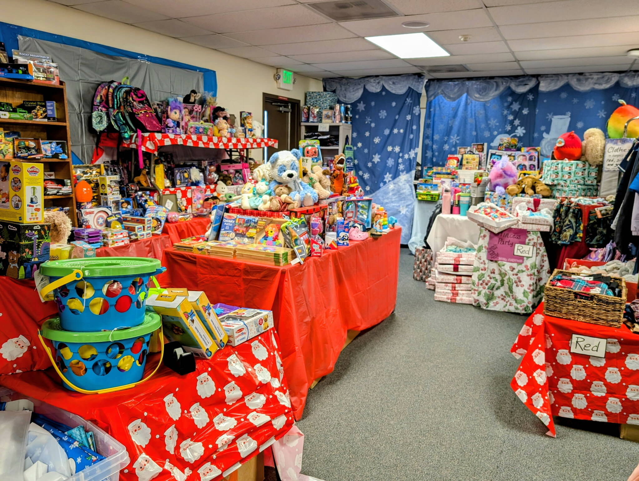 Photo provided. Mary Heck, a volunteer at Holiday House North, expects the organization will distribute gifts to over 1400 kids this holiday season.