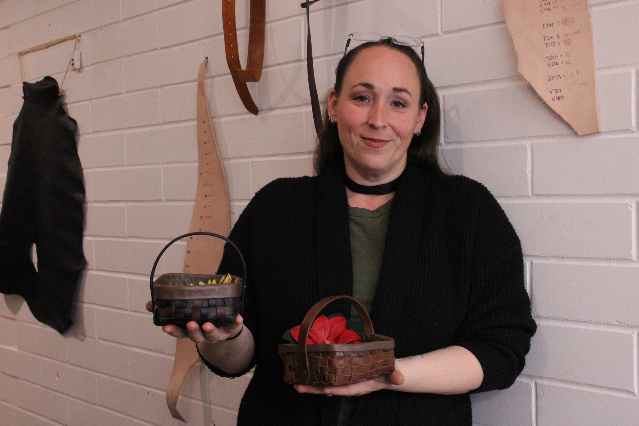 Photos by Allyson Ballard. Kristi Uhles said she does not think of herself as an artist, more of a tinkerer.