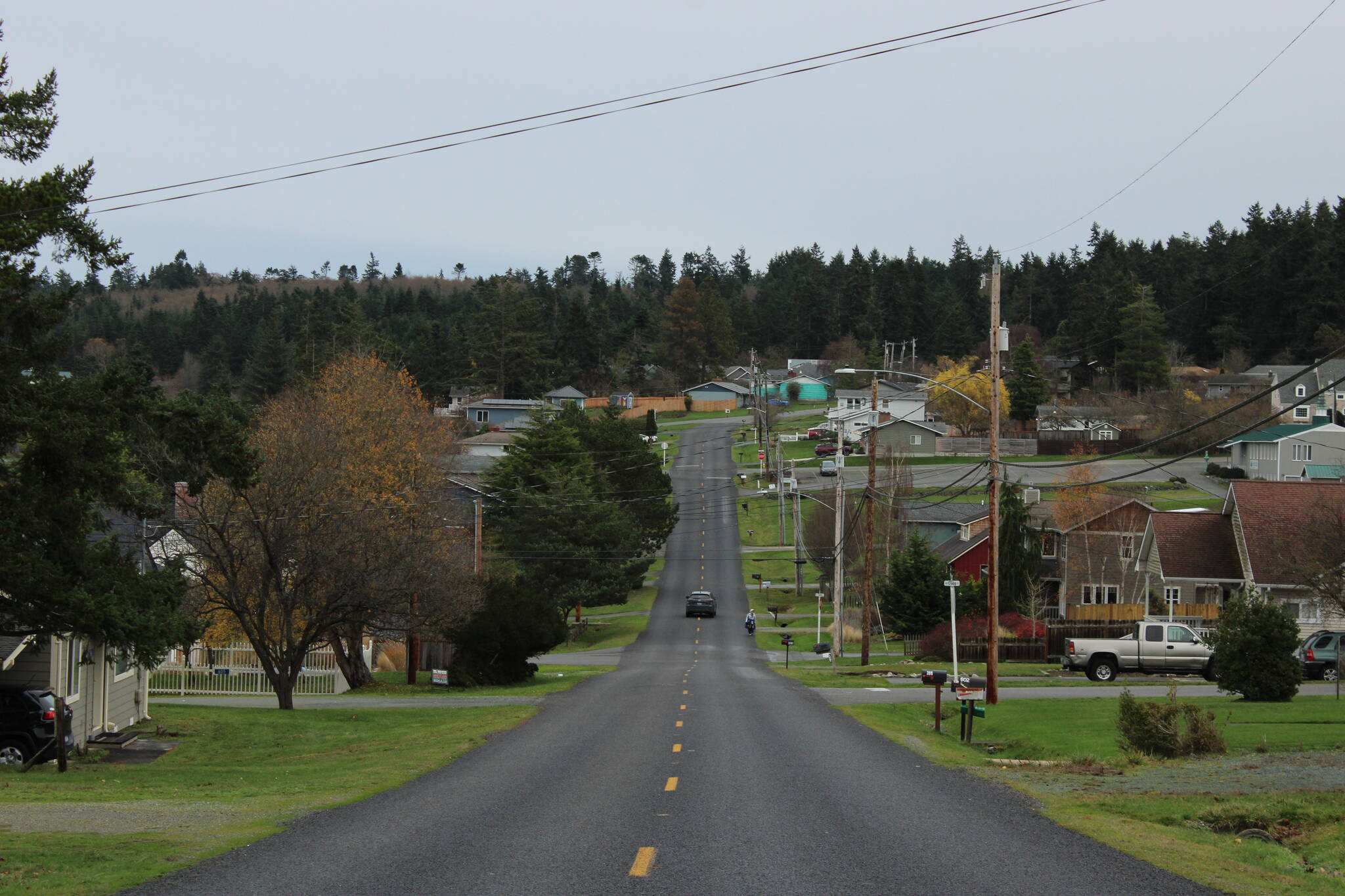 Photo by Allyson Ballard. The intersection of Northeast Kinney Street and Northeast 6th Street.