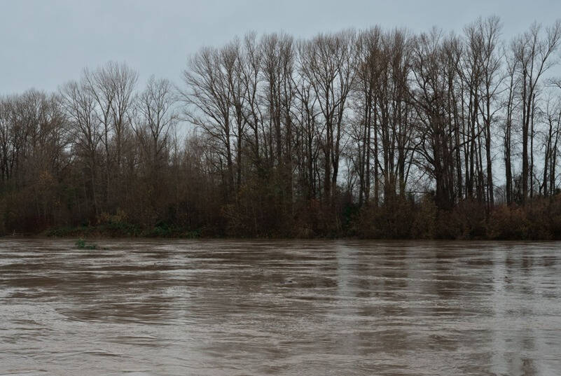 (Photo by the Mount Vernon Police Department) The Mount Vernon Police Department issued a warning on its Facebook Wednesday, warning residents to avoid flooded roadways and practice turn around, dont drown.