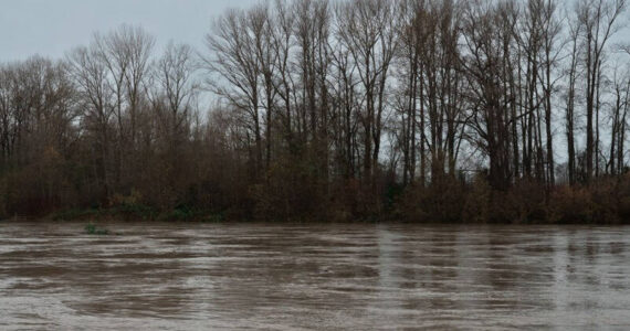 Photo by the Mount Vernon Police Department
The Mount Vernon Police Department issued a warning on its Facebook Wednesday, warning residents to avoid flooded roadways and practice "turn around, don't drown".