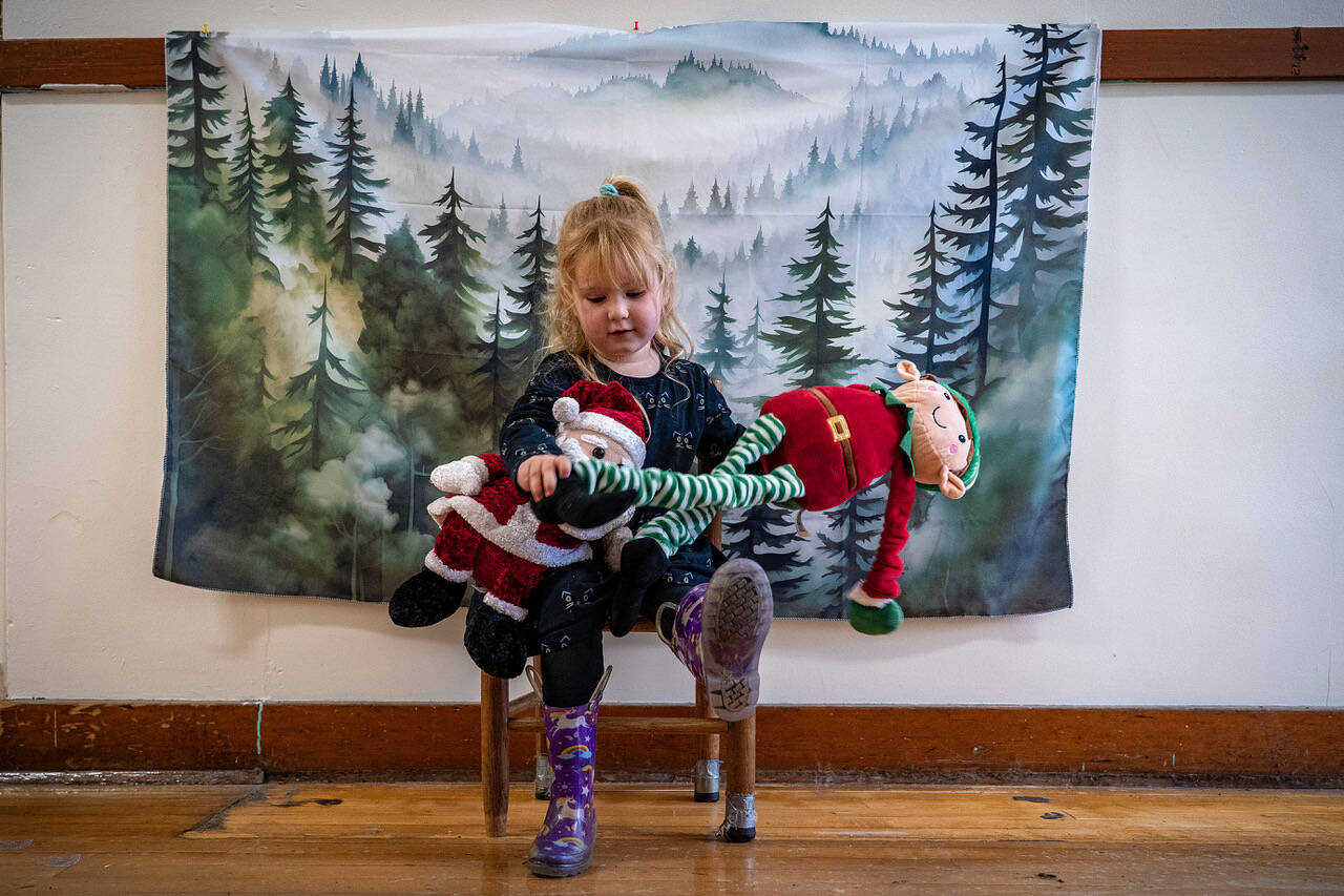 (Photo by David Welton) Nora Boin, 4: A Sleeping Beauty dress and a Ghost Spider suit.