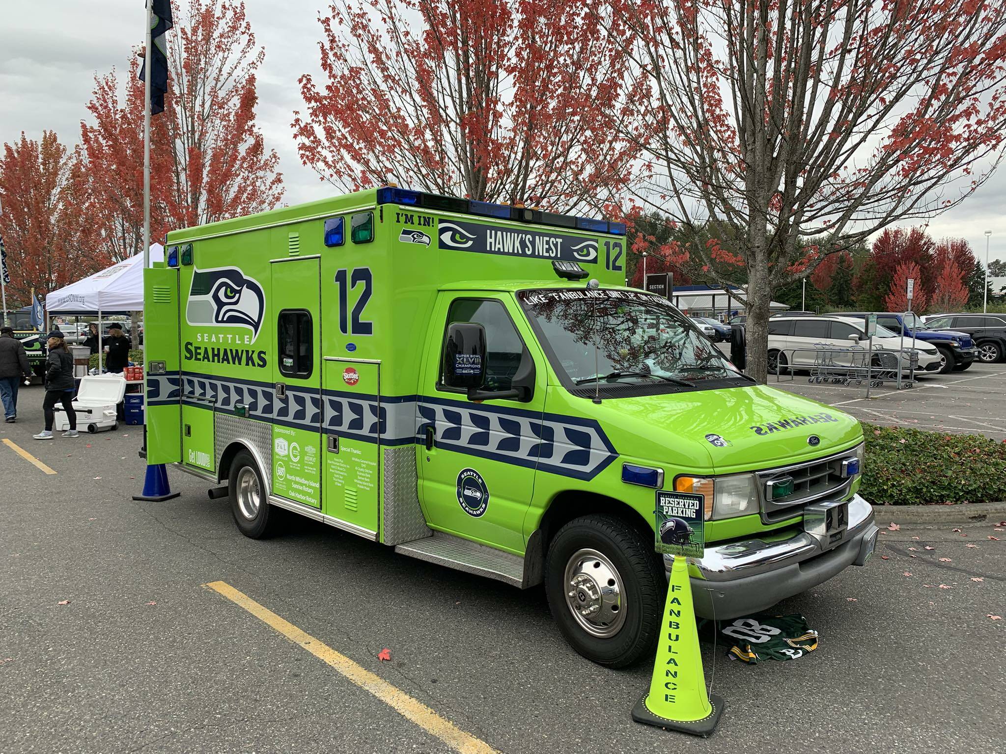 Photo via Fanbulance Unit 12 on Facebook