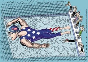 Today's cartoon is by Simanca Osmani of Cagle Cartoons