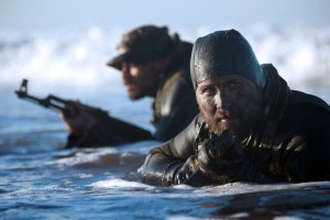 Unidentified Navy SEALs are photographed. Some teams may be coming to Whidbey for training.