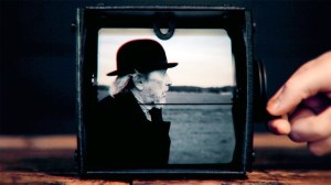 Richard Evans plays Eadweard Muybridge