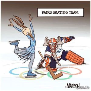 Today's cartoon is by RJ Matson