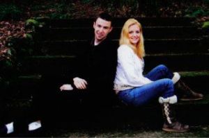 John Michael Goeres and Angela Joy Evans are engaged and will marry in March.