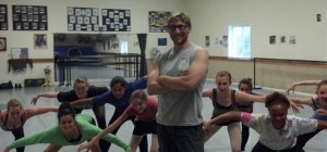 World renowned dancer and choreographer Aaron Cash taught a week-long workshop at Island Dance in August. He taught intermediate to pre-professional students a variety of dance styles