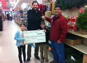 Chris Montaperto of Clinton receives a $1