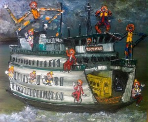 Rose depicts characters she has encountered in Texas and South Whidbey