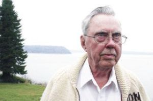 Don Jewett of Langley remembers the Great Depression. “Keep things close to the vest