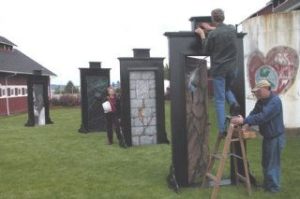 The Dharmic Engineer’s “Doorgan” will be on display during the Loganberry Festival at Greenbank Farm this weekend.