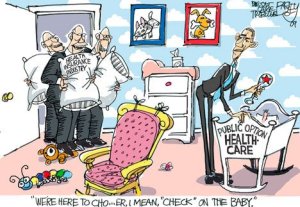 Today's cartoon is by Pat Bagley of the Salt Lake Tribune.