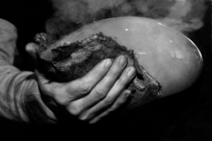 One hands-at-work photo by Summer Moon Scriver features a glass sculptor.