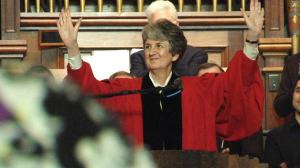 Marilyn Sewell’s life is the subject of the documentary film “Raw Faith.”