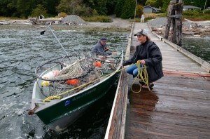 Clinton residents Jeff and Erin Hanson prepare to launch from Possession Beach Waterfront Park on Thursday. The boat ramp and floats will be replaced this November with a better design. As it is now
