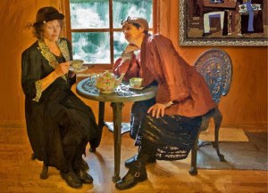 Martha Murphy plays Alice B. Toklas and Patricia Duff is Gertrude Stein in Outcast’s season opener 'Gertrude Stein and A Companion' at the Island County Fairgrounds in Langley Jan. 13-21.