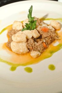 The Langley Chef’s Dinner at Prima Bistro included about 70 guests who sat down to a feast which included this duck ragu with potato gnocchi by chef Donna Leahy