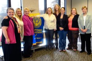 Receiving grants from Soroptimist International of South Whidbey were Kathleen Pavin