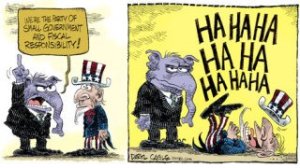 Today's cartoon is Daryl Cagle of MSNBC.com.