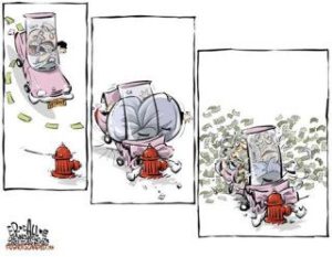 Today's cartoon is by Eric Allie