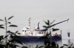 The research boat Clifford A Barnes