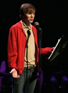 Orson Ossman follows his parents’ lead and performs live radio  theater at the International Mystery Writers Festival this summer.