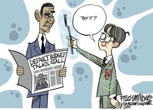 Today's cartoon is by David Fitzsimmons