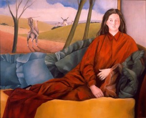 Roosje Penfold's “Don Quichote Dulcinea” reflects the fairy tale quality of much of her work.