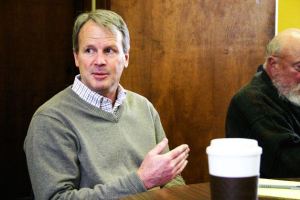 Bayview School Director David Pfeiffer discusses the state of the school with the school board