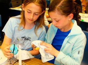 Ashley Ricketts and Karyna Hezel tunes into the ancient art of pysanka
