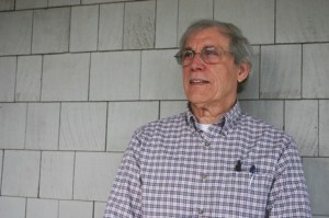 Jerry Millhon contemplates how to get the Whidbey Institute at Chinook on the worldwide map