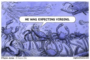 Today's cartoon is by Taylor Jones of El Nuevo Dia