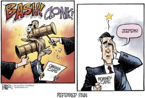 Today's cartoon is by Nate Beeler