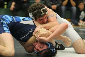 Falcon senior Madison Evans finished fourth at the regional tournament to advance to the WIAA Mat Classic.