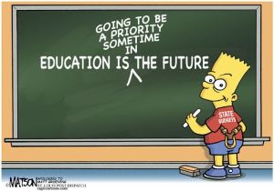Today's cartoon is by RJ Matson