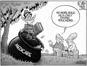 Differing financial packages were proposed by the Republicans and Democrats in Washington