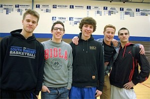 Falcon seniors Taylor Simmons