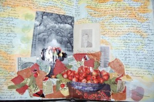 Robin Barre's 'Journal' book art can be seen at the Open Door Gallery + Coffee's 'Book Art Show for Writers' May 15-26.