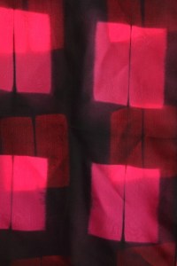 Cheryl Kamera's hand-dyed silk pieces are a sight to behold. Several of her wearable-art textiles will be at the 'Making Our Marks' show of the Whidbey Island Surface Design Association at Open Door Gallery this weekend.