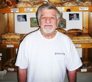 Peter Boden is Langley’s Swiss baker who loves the holidays for making chocolate specialties such as the chocolate champagne bottle