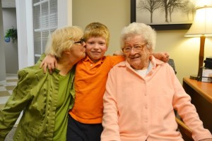 Marilyn Lueken and her son Daniel