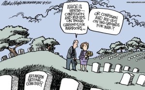 Today's cartoon is by Mike Keefe of The Denver Post.