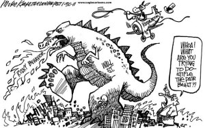 Today's cartoon is by Mike Keefe
