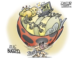 A humorous take on the recent computer glitch that took down the New York Stock Exchange.