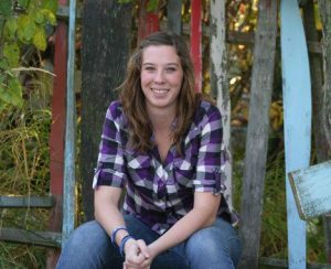 Falcon three-sport athlete Cayla Calderwood takes a break after volleyball and before basketball starts. In the spring