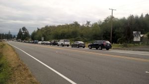 Long ferry lines in Clinton are becoming the norm