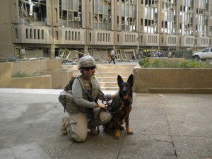 Professional detection dog trainer Kathy Holbert will give the talk “The Use of Human Remains Detection K9s in Iraq & Afghanistan” tonight in Langley.